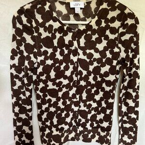 Ann Taylor Loft Merino Wool Cardigan Sweater Small